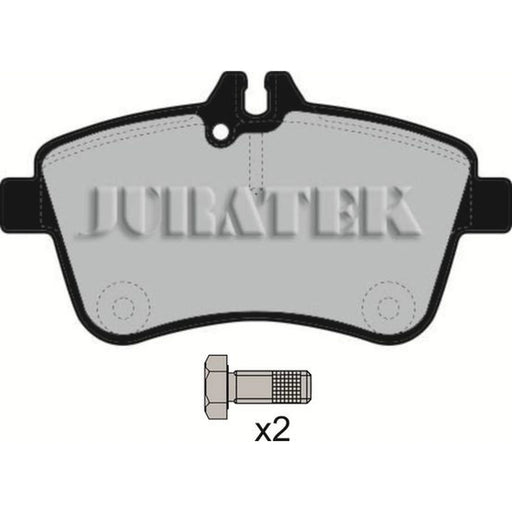 Juratek Front Brake Pad Set fits Mercedes-Benz A-Class 2004-2012