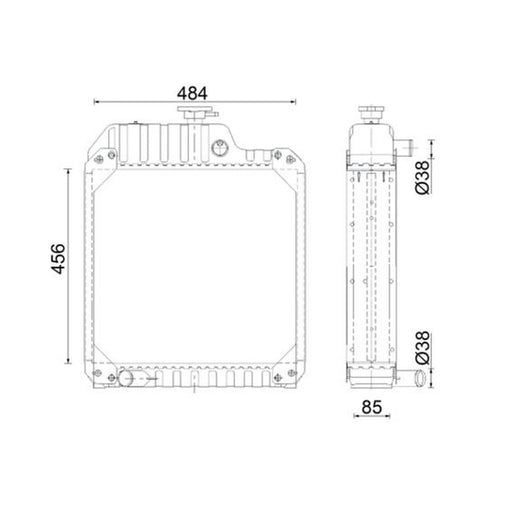 Mahle Engine Radiator