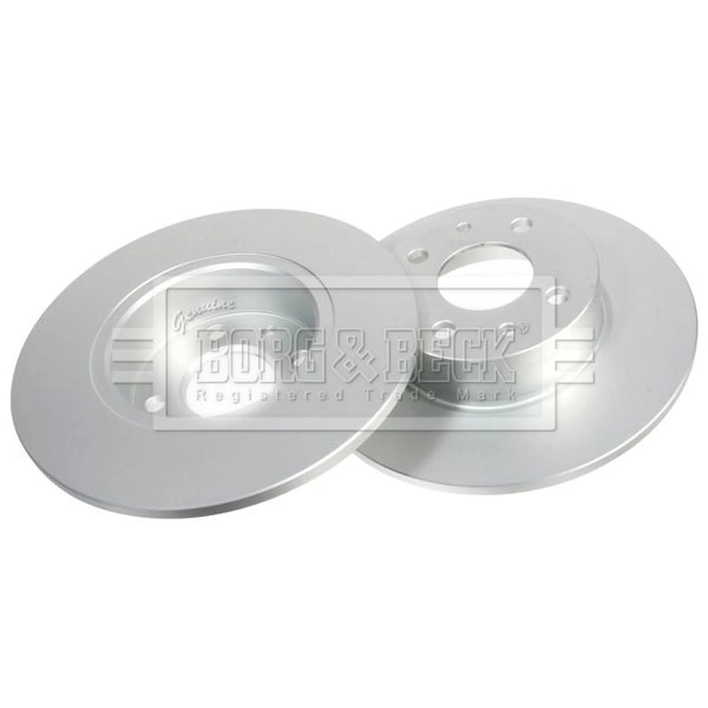 Borg & Beck Front & Rear Brake Discs & Pads fits Fiat Stilo Multi 2003-2008 1.6
