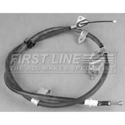 First Line Handbrake Cable Left Rear fits Toyota Vitz 2005-2012 1.0 1.3 1.33 1.4
