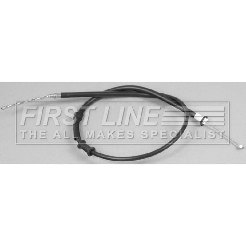 First Line Handbrake Cable Left Rear fits Fiat Panda 2003 on 1.1 1.2 1.3