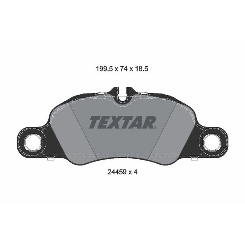 Textar Front Brake Pad Set 2445902
