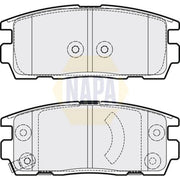 NAPA Rear Brake Pad Set fits Chevrolet Captiva 2006-2011 2.0 2.2 2.4