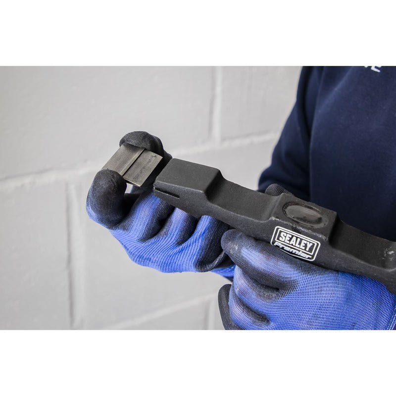 Sealey Premier Premier Double Ended Scutch Hammer with Fibreglass Handle SR707 Sealey Premier - Dynamic Drive