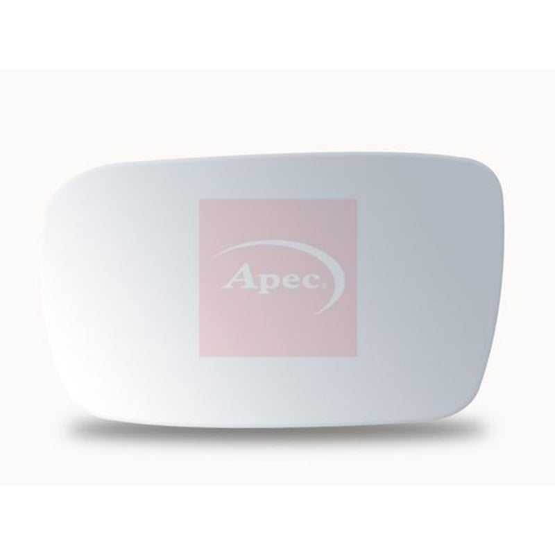 Apec Exterior Wing Mirror Glass Left fits Toyota Corolla 1995-2001