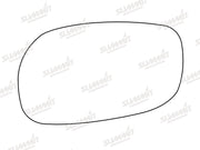 Summit Stick-On Standard Mirror Glass fits Lexus 300 LHS Summit - Bars 4 Cars