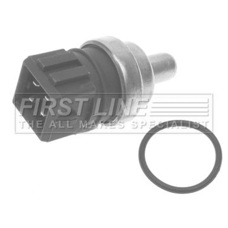 First Line Coolant Temperature Sensor fits Audi A4 B5 1994-2001 1.6 1.8 2.5 2.6