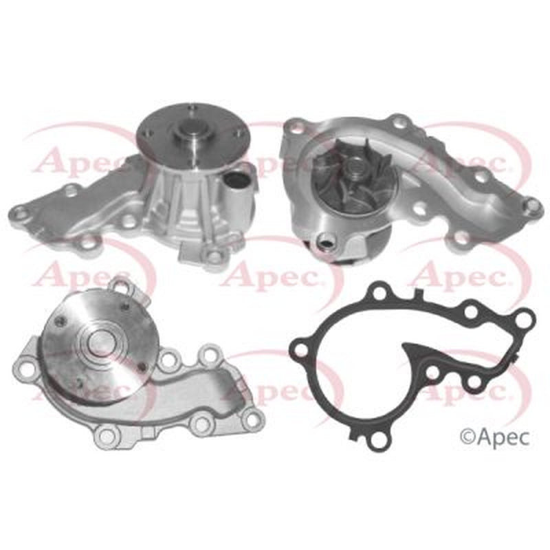 Apec Engine Cooling Water Pump fits Hyundai I10 III 2019 on 1.0