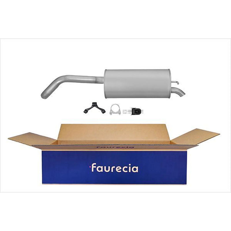 Hella End Silencer Rear fits Seat Ibiza 2002-2009 1.9