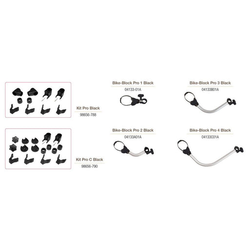 Fiamma C/B Pro C Upgrade Kit Black (98656 790) Fiamma - Bars 4 Cars