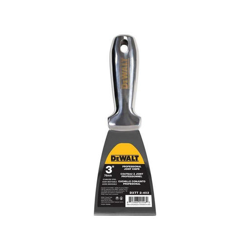 Dewalt Drywall Stainless Steel Jointing/Filling Knife 75mm (3in) DEWALT Drywall - Dynamic Drive