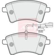Apec Front Brake Pad Set fits Nissan NV250 2019 on