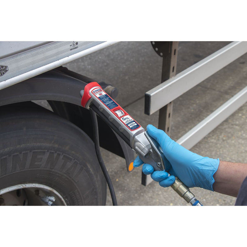 Sealey Professional Tyre Inflator with 2.5m Hose & Clip-On Connector SA37/94 Sealey - Dynamic Drive