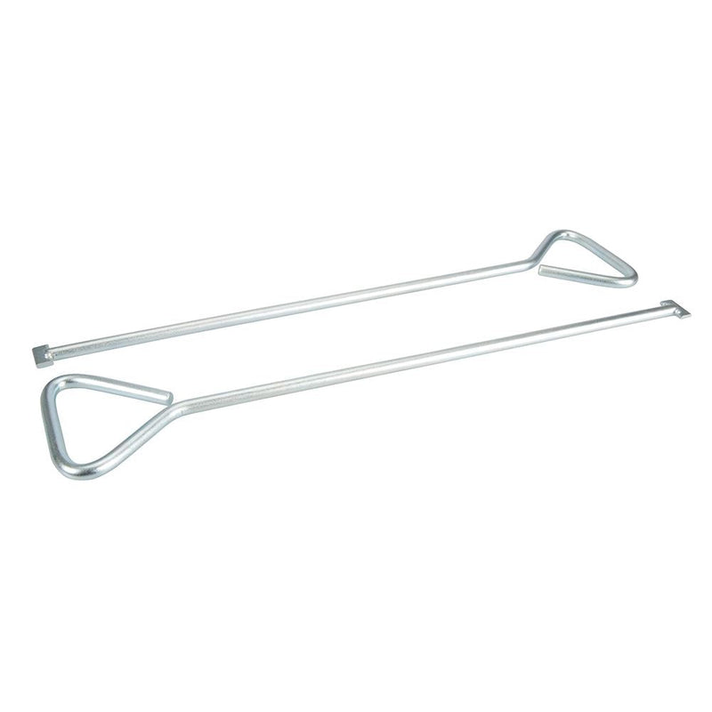 Silverline Manhole Cover Keys T-End 2pk 620mm Silverline - Dynamic Drive