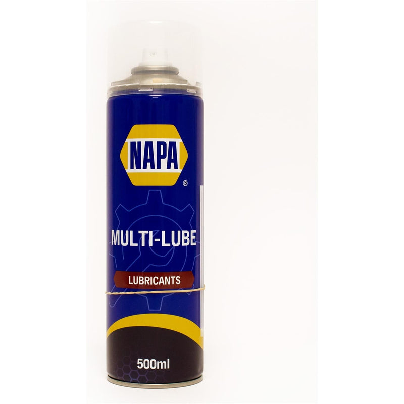 4x NAPA Multi Purpose Lubricant Spray Cleans Protect Rust Penetrating Oil 500ml NAPA - Dynamic Drive