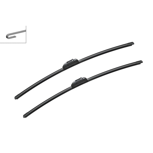 Bosch Aerotwin Front Wiper Blade Set 650mm + 650mm — AR657S fits Citroën C8