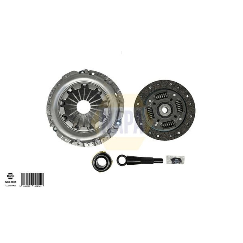 NAPA Clutch Kit Set 3pc fits Hyundai I10 I 2008-2013 1.2