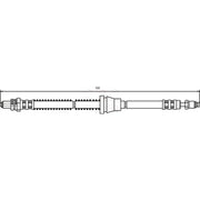 Apec Brake Hydraulic Hose Line Front Right HOS3054