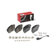 Brembo 4 x Front Brake Pad Set fits VW California T6 Camper 2015-2024 2.0