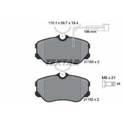 Textar Front Brake Pad Set 2118503