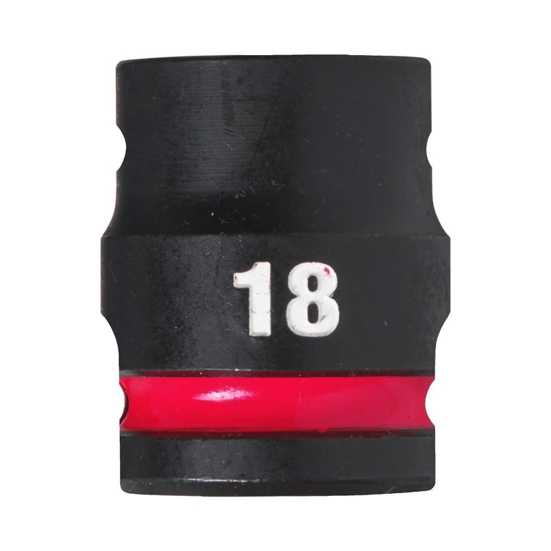 Milwaukee Hex Socket Shw 1/2 Std 18mm-1Pc 4932480312 Milwaukee - Dynamic Drive