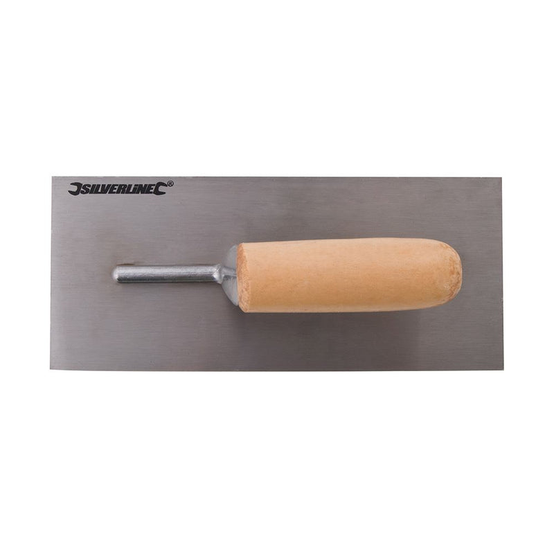 Silverline Plastering Trowel 280 x 120mm CB58 Silverline  - Dynamic Drive