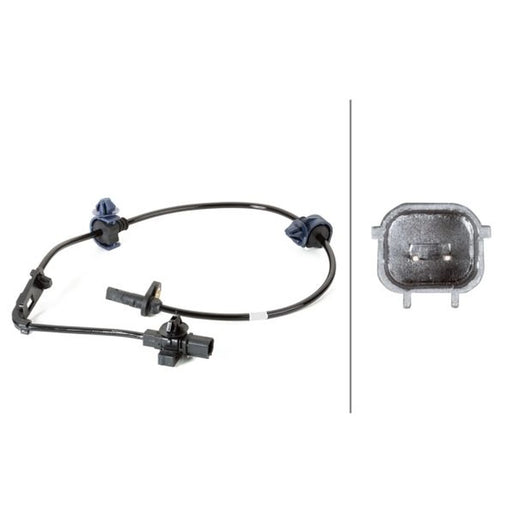 Hella ABS Wheel Speed Sensor Front Right fits Honda Civic VIII 2005-2012