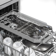 Baridi Slimline Freestanding Dishwasher 45cm Wide 10 Place Settings - Silver Baridi - Dynamic Drive