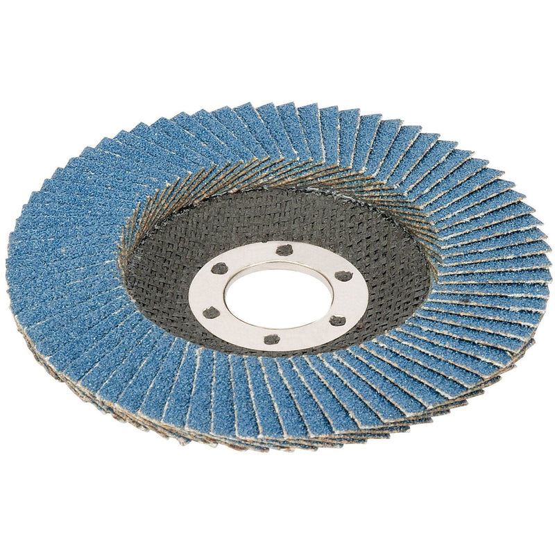 Draper Zirconium Oxide Flap Disc, 100mm, 80 Grit Draper - Town Tools