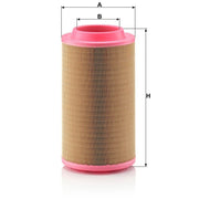 MANN-FILTER Engine Air Filter fits Deutz-Fahr Agrotron 1997-2001