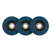 Draper Zirconium Oxide Flap Discs, 115 x 22.23mm, 60 Grit (Pack of 10) 85724 Draper - Dynamic Drive