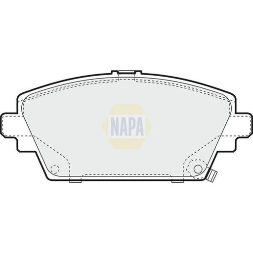 NAPA Front Brake Pad Set NBP1719
