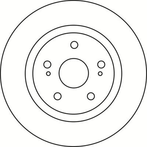 Abtex Brake Discs fits Suzuki Grand Vitara II 2005-2015 1.6 1.9 2.0 2.4 2.7 3.2