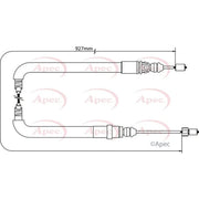 Apec Handbrake Cable Left Rear CAB1050