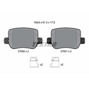 Textar Rear Brake Pad Set 2705001