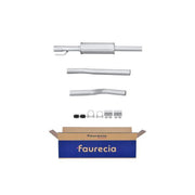 Hella Front Silencer Front fits Opel Astra G 2003-2009 1.7