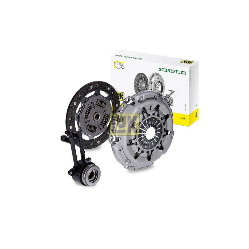 LuK Clutch Kit Set 3pc fits Ford Fiesta V 2001-2008 1.6
