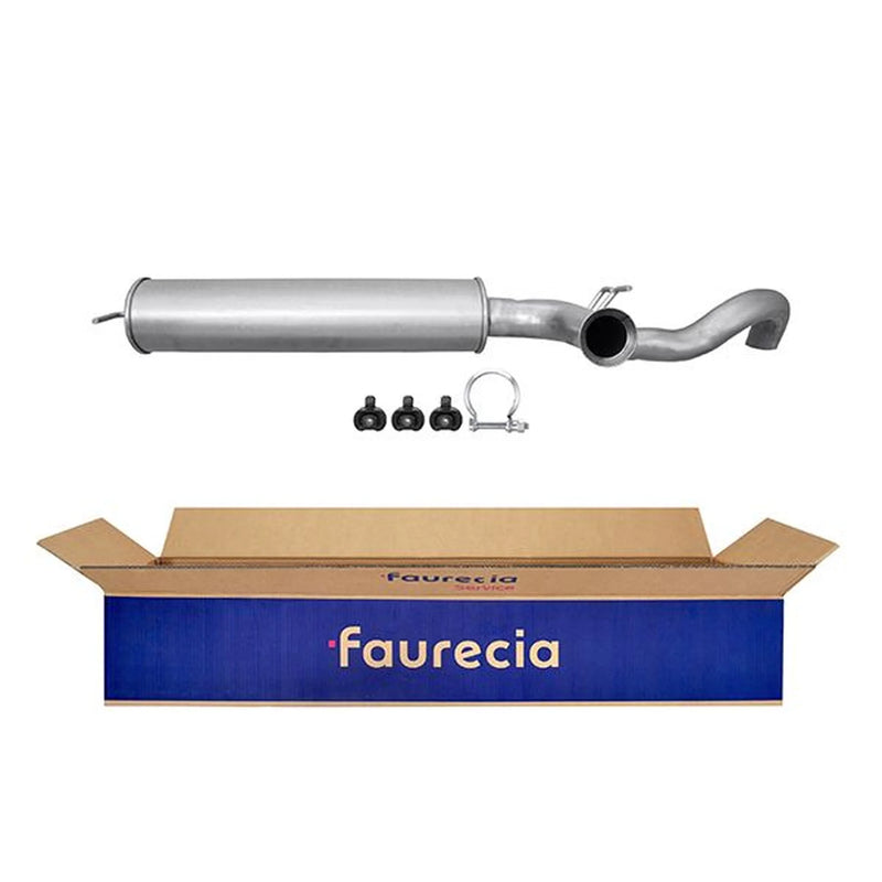 Hella End Silencer Rear fits Nissan Interstar 2002-2006