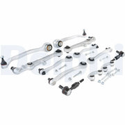 Delphi 12 x Control Arm Repair Kit Front fits Audi A6 C5 1997-2005