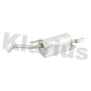 Klarius Box With Tail Pipe Rear fits Nissan Micra C+C III 2005-2010 1.6