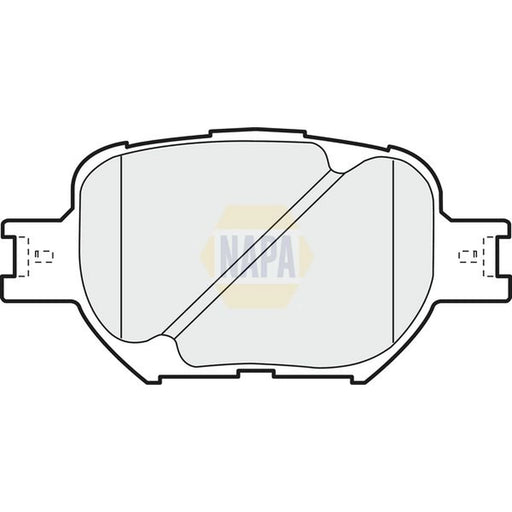 NAPA Front Brake Pad Set NBP1865