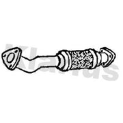 Klarius Box With Tail Pipe Rear fits Mercedes-Benz E-Class 1998-2002 210.006