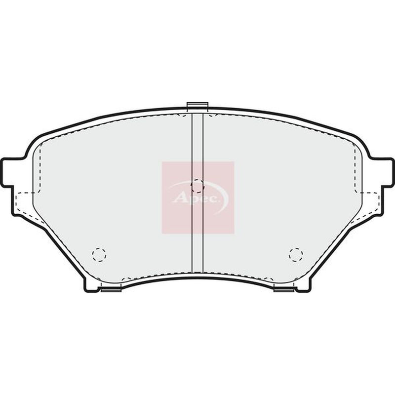 Apec Front Brake Vented Discs & Pads fits Mazda MX-5 1998-2005 1.8