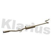 Klarius Box With Centre Pipe Centre fits Citroën C3 Aircross I 2017 on 1.2