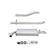 Hella End Silencer Rear fits Seat Ronda 1982-1986 1.2 1.5 1.7