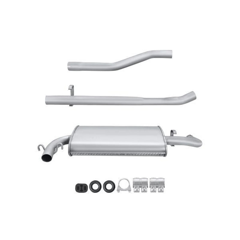 Hella End Silencer Rear fits Seat Ronda 1982-1986 1.2 1.5 1.7