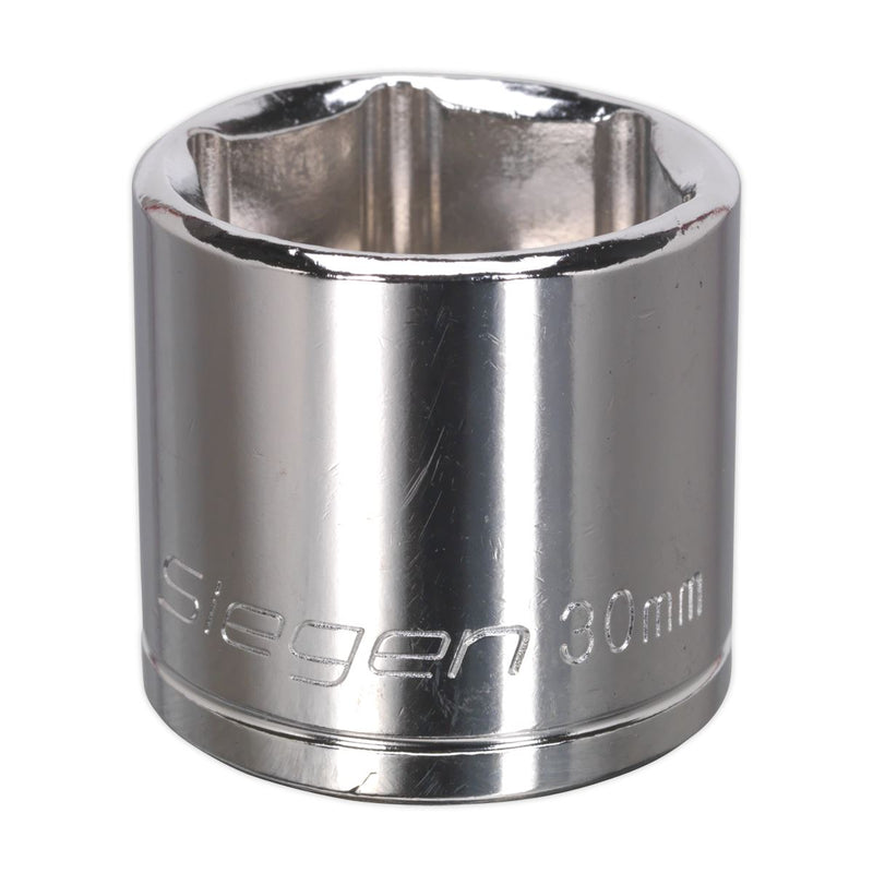 Sealey WallDrive Socket 30mm 1/2"Sq Drive S0664 Siegen by Sealey - Dynamic Drive