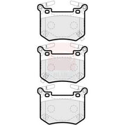 Apec Rear Brake Pad Set PD3922