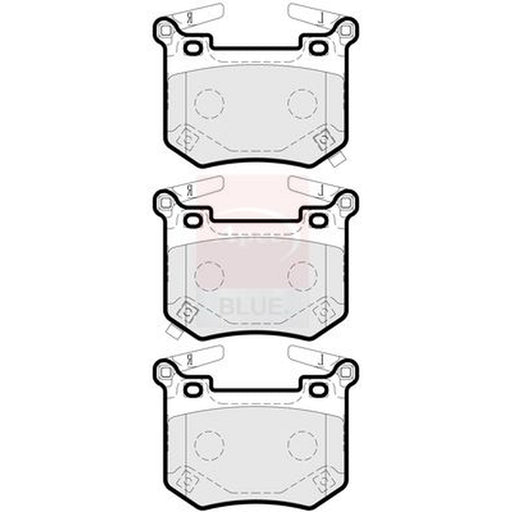Apec Rear Brake Pad Set fits Genesis G70 2021 on 2.0 2.2