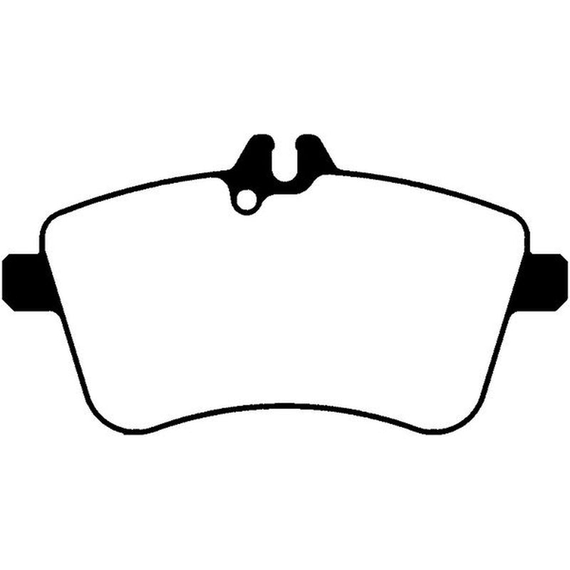 Abtex Front Brake Pad Set fits Mercedes-Benz A-Class 2004-2012